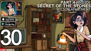 Find Joe - Secret of the Stones WILSON APARTMENT Part 4 Walkthrough (Android / IOS)