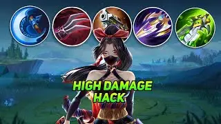 THIS NEW HANABI HIGH DAMAGE HACK BUILD IS TOTALLY INSANE!!🔥 | HANABI BEST BUILD AND EMBLEM 2023!