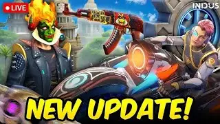 Indus Game Season 3 Battle Pass 🔥 | New Mode , Emotes and many more things 🤩 | HR 30 GAMER