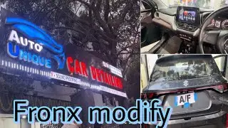 My new Fronx car modified in Delhi ||vlog 16 | #anaskhan #fronx #modified 