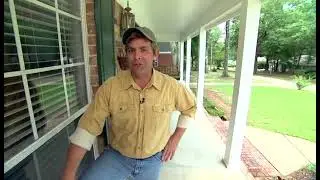 How to Score Acid Stained Concrete Slab