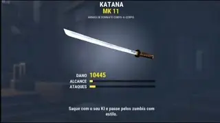 Testando KATANA dead trigger 2
