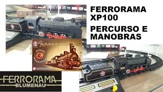 FERRORAMA ESTRELA  XP100 RELAN&Ccedil;AMENTO - PERCURSO E MANOBRAS