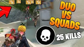 ROS DUO VS SQUADS | 25 KILLS (ROS Gameplay)