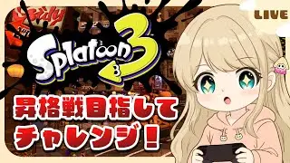 昇格戦目指してチャレンジ🦑【スプラトゥーン3】