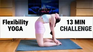 13 Minute Flexibility Yoga Challenge | Full Body Stretch & Mobility