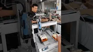 Automatic screw feeder with electric screwdriver machine in manufacturing process,screw fastening