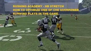 Madden 17 RUSHING TIPS - STRETCH RUN - HOW TO READ BLOCKING TO OPTIMIZE RUN