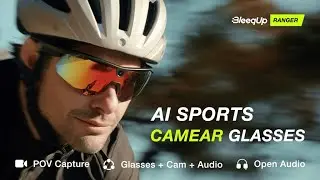 BleeqUp - AI Sports Camera Glasses