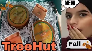 TreeHut New Fall Scrubs | VELVET COFFEE & PUMPKIN SPICE LATTE SCRUBS |  Unboxing  | lucidly selfcare