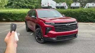 2024 Chevrolet Traverse LT: Start Up, Test Drive, Walkaround, POV and Review