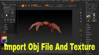 zbrush import obj || how to import OBJ files and into