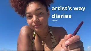 beach trip + artist date