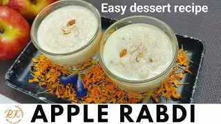 Instant tasty and perfect dessert recipe for festive season | #rituskitchen #trending #applerabdi 