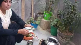chulhe ka khana#villagelife