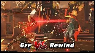 Injustice 2: WOTG - S2 - Week 3 - Grr (Black Manta, Bane) Vs Rewind (Supergirl, Red Hood)