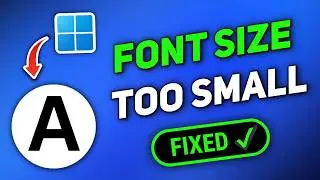 File Explorer Font Size Too Small Windows 11 - [FIXED] ✅