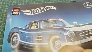 Сборка Mercedes-Benz 300 SL от Mattel Brick Shop Hot Wheels — Часть 1