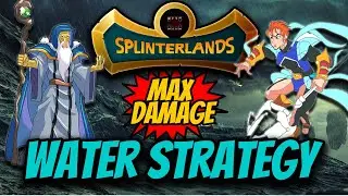 Splinterlands Water Strategy | How to WIN MATCHES using Water Cards?