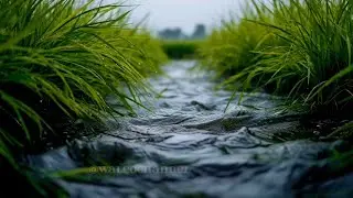 SLEEP RELAXATION WITH MUSIC AND CALM FLOWING WATER, ASMR @waleochannel  