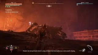 Horizon Zero Dawn : Firebreak: Thunderjaw Killing using Ropecaster & Arrowonly
