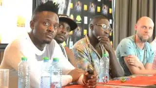 SAUTI SOL'S PRESS CONFRENCE ENGLISH POINT MARINA.