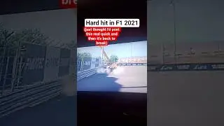 Hard hit in F1 2021 #gaming #f12021 #f12021gameplay #f12021game