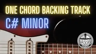 One Chord Backing Track in C# Minor