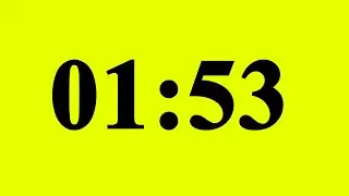 1 Minute 53 Second Timer