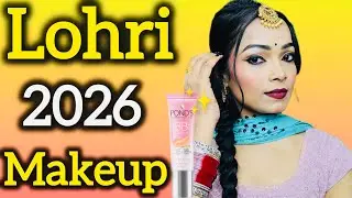 Ponds BB Cream Lohri Makeup | Punjabi Glow Tutorial Hindi | Bindass Anjal
