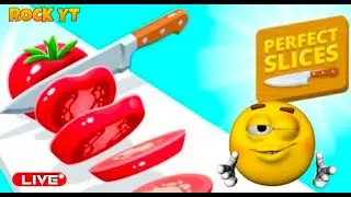 🍎 Perfect Slices Gameplay #live #shortslive #shorts gaming #short #perfectslices #android