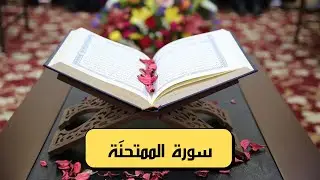 سورة الممتحنَه كاملة ( مكتوبة و بصوت جميل )
