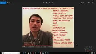 NUBITS UNSBT SCAM Pascal Hideki Hamonic SCAMMER !