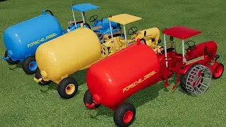 Work With Colors - TANKER JOB with Mini Tractors - Farming Simulator 22