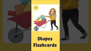 Flashcards Fun: Let&rsquo;s Learn Shapes Together! #Kids  #FlashcardsForKids #PreschoolLearning #Shapes