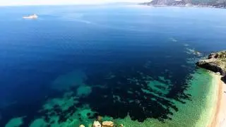 Isola d'Elba Portoferraio 2014-in volo su Forte Falcone con Drone