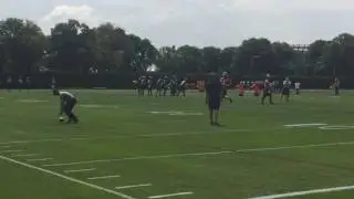 Sam Bradford, Carson Wentz, Chase Daniel at Eagles OTAs