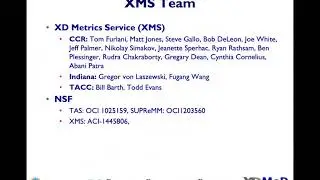 20190607 - Open XDMoD: NSF funded comprehensive HPC resource management tool