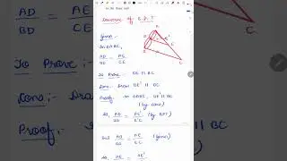 Class 10 Maths &ndash; Triangles Theorem 6.2 | Converse of Basic Proportionality Theorem Explained 🔥