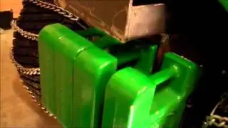 John Deere x500 with snowblower