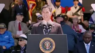 President Biden Delivers Remarks at the D Day Anniversary Commemoration Ceremony