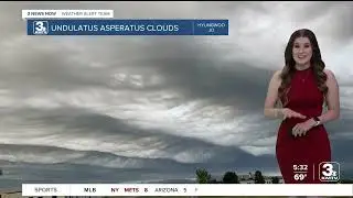 Undulatus Asperatus Clouds - Weather Wednesday - 7/5/2023