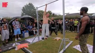 Crazy freestyle calisthenics show &ndash; Street Workout London 2014