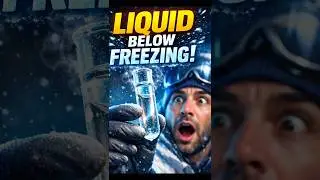 This Water Stays Liquid Below Freezing Point ......#USA #USAViral #TrendingUSA #ForYouUSA #USAShorts