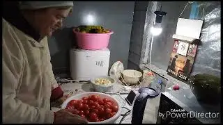 Canned tomatoes / Pie again / Life in the village.