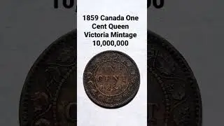 1959 Canada One Cent Queen Victoria