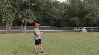 Derek Simonds Jr 5 punts at practice.
