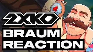 BRAUM LOOKS AWESOME IN 2XKO - 2XKO Braum Reveal Reaction
