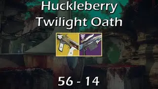 huckleberry + twilight oath: 56 - 14 on endless vale
