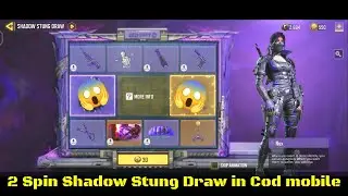 2 Spin Shadow Stung Draw in Cod mobile / New Legendary SVD Draw /get free Nyx character in Codm s10